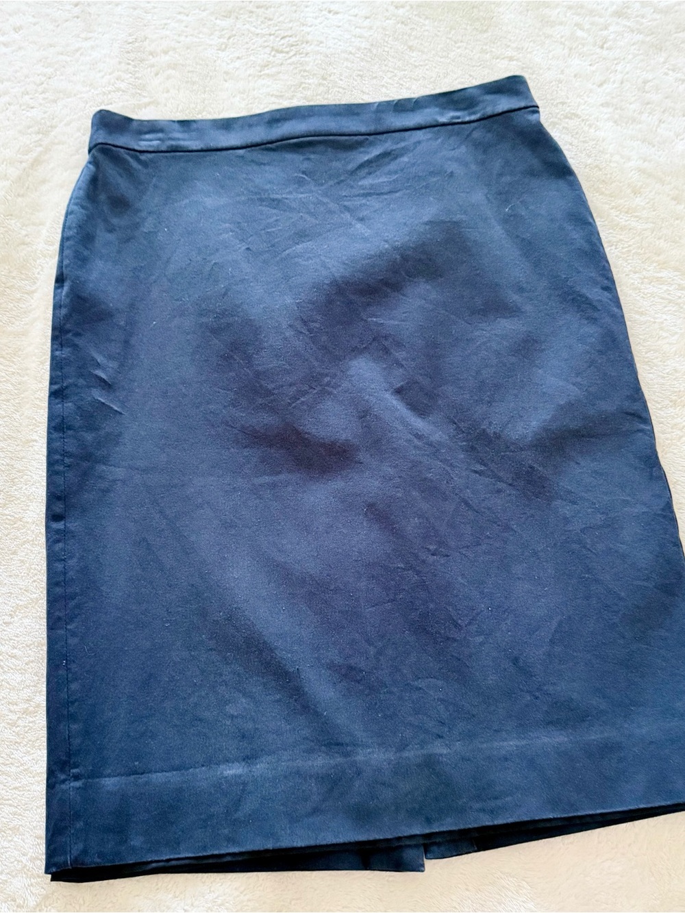 J. Crew No. 2 Navy Blue Pencil Skirt size 10 Tall